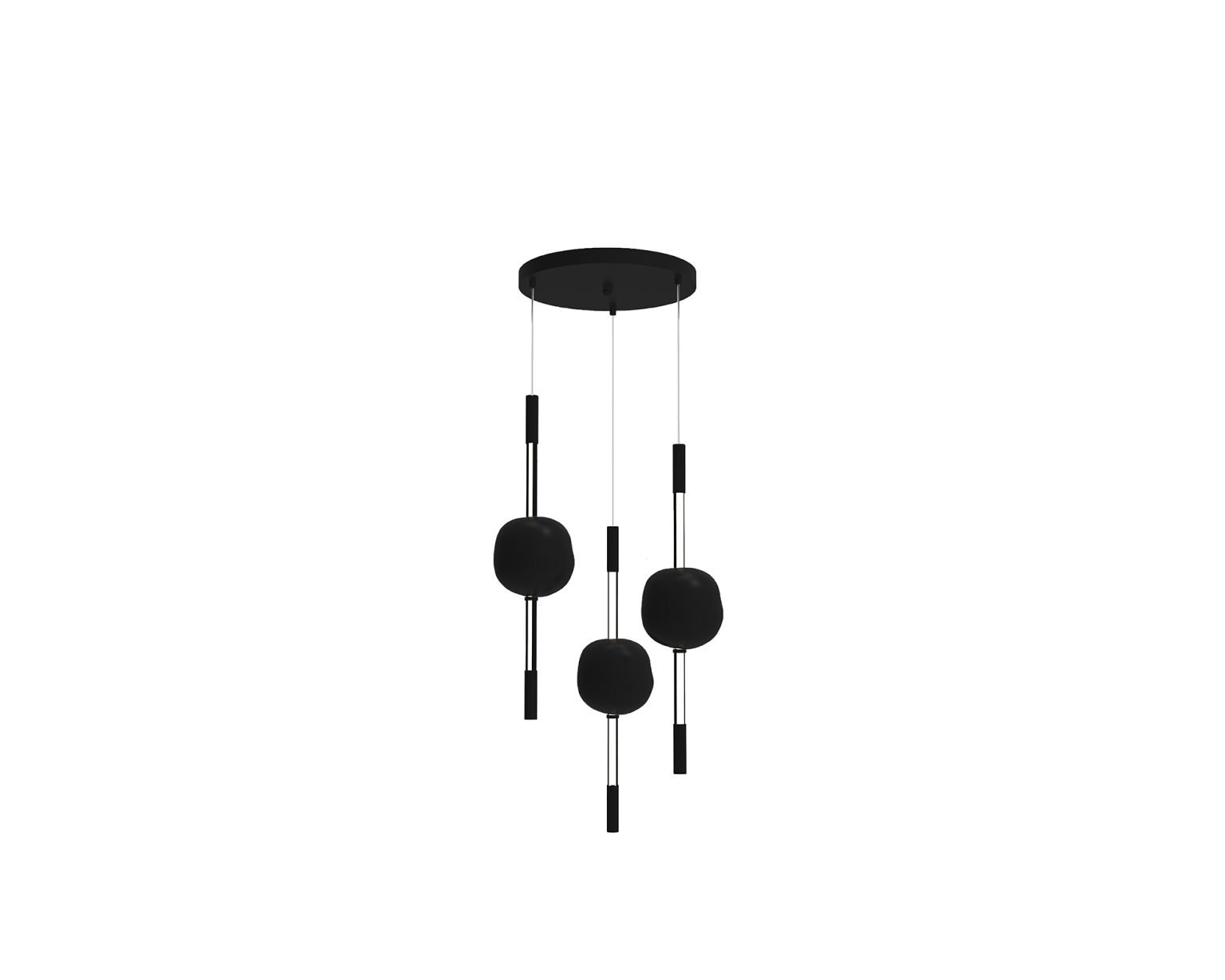Suspension Attraverso Noir - A3- Moss Series