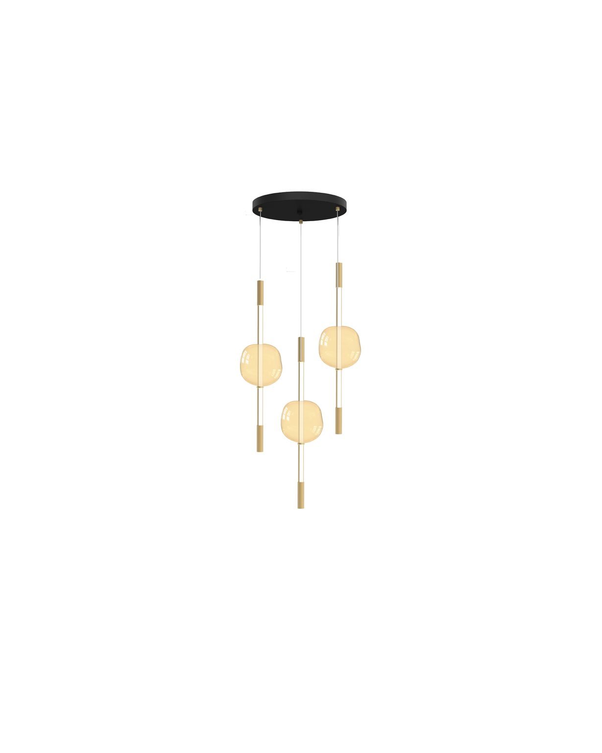 Suspension Attraverso Or & Ambre - Moss Series